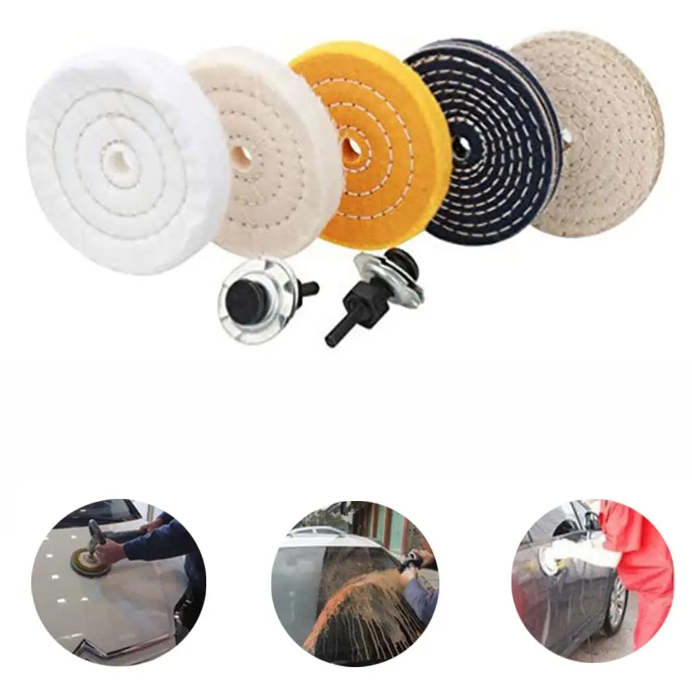 

Beeswax For Drill Bench Grinder 1/4 Inch Shank Polishing Wheels Handle Cloth Wheel Metal Buffing Jewelry Cloth Wheel