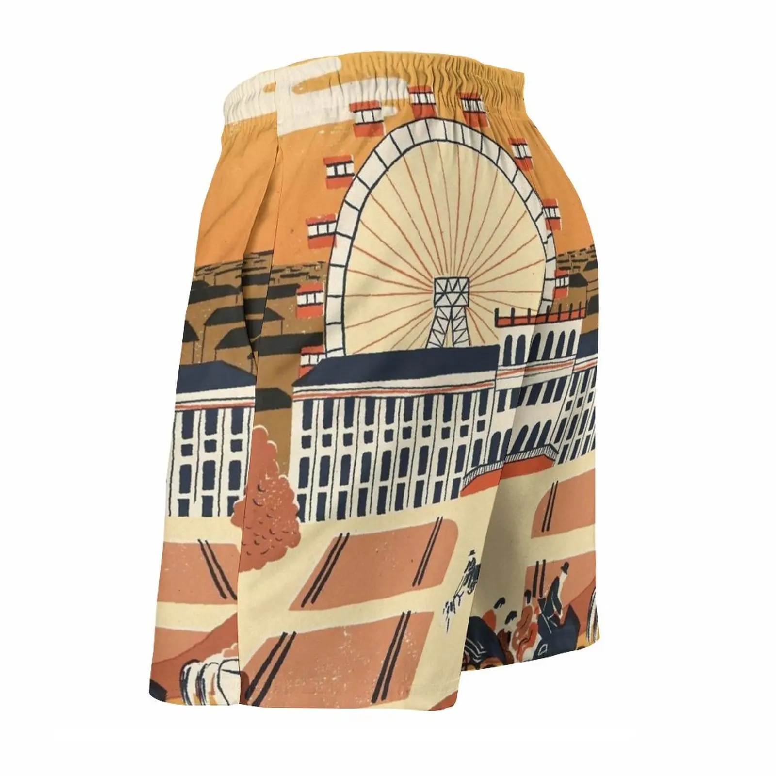 Мужские спортивные плавки Vienna трусы с карманами для серфинга и сетчатой