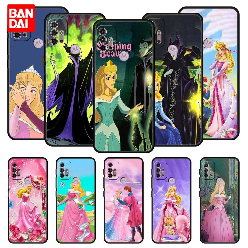 

Cover Case for Motorola Moto G30 G50 G60 G8 G9 G200 G31 G60s Power Plus Play Lite Soft Fashion Style Aurora Disney Princess