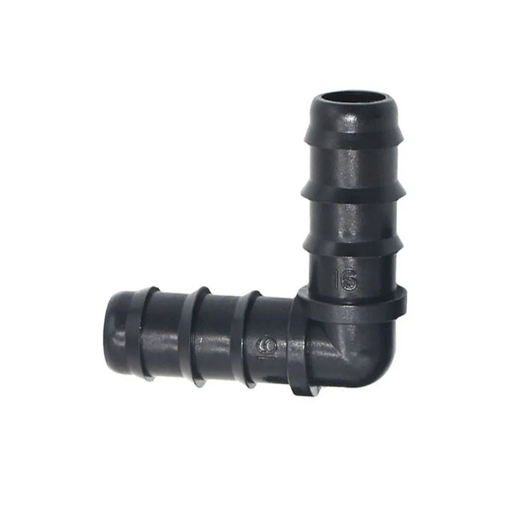 

Garden Hose 16mm Elbow Barb 1/2 Knee 90 Degrees Elbow Hose Repair Connection Adapter Irrigation System Fittings 5Pcs