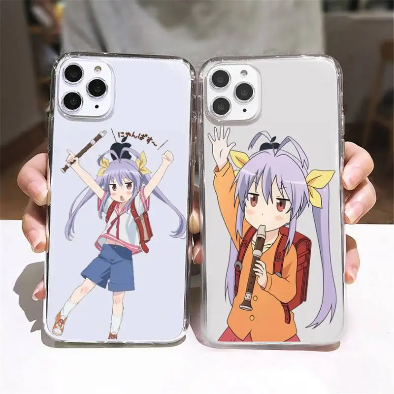

Non Non Biyori anime Phone Case Transparent soft For iphone 12 11 13 7 8 6 s plus x xs xr pro max mini