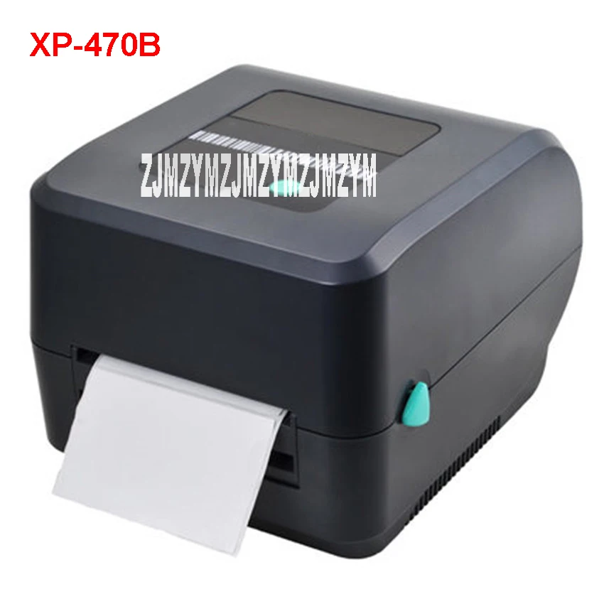 

XP-470B 20-108mm width Printer Labels Direct Thermal Barcode 4.25 inch print width for the shipping label printing AC100-240V