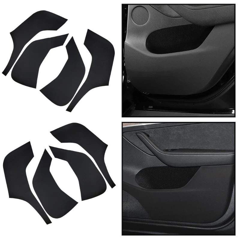 

Car Door Sill Guards Scratch Covers Protector for Model Y Threshold Guard,Door Sill Protector Anti-dirty Mat GTWS