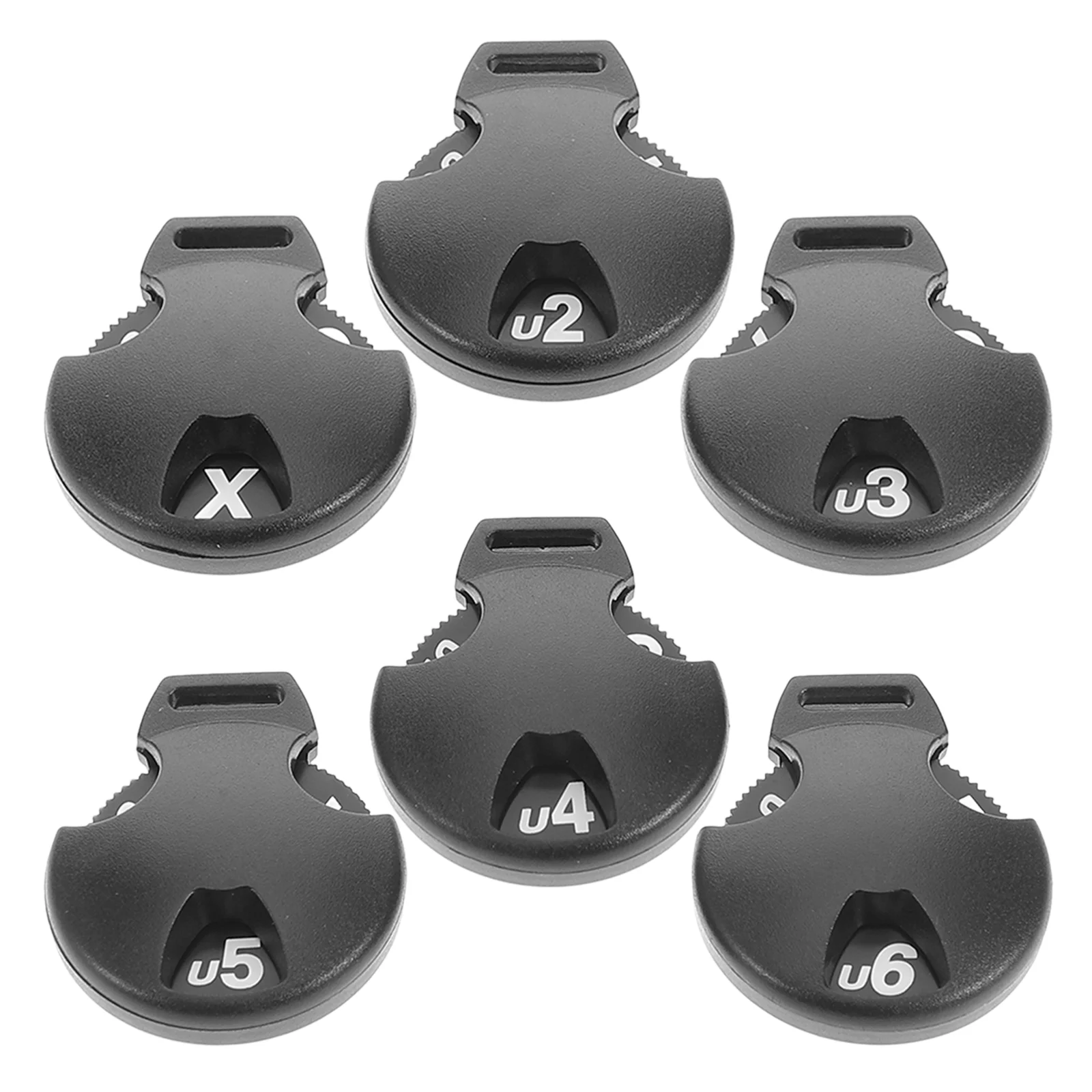 6 шт. мячи для гольфа чехол клюшки бирки с большим номером чехлы головы клюшек