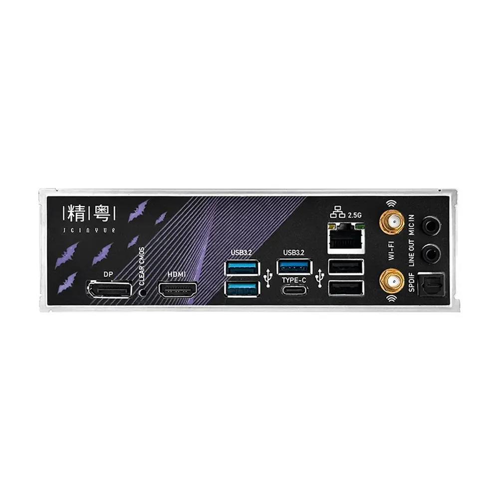 Материнская плата JGINYUE AM5 поддерживает процессор AMD Ryzen 7/8 двухканальную память DDR5