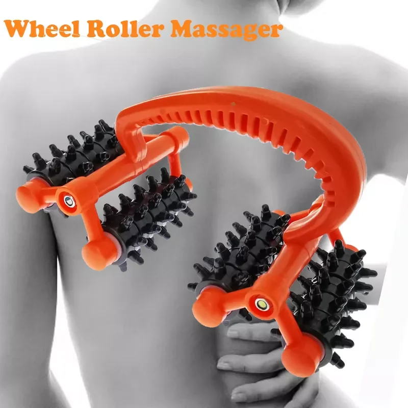 

Roller Massager Relief Pain Cellulite TreatmentBody Care Promote Blood Circulation Massage Tool for Neck Waist Back