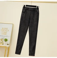 2022 new fashion large size womens korean version loose and thin high waist elastic pencil pants casual pants boutique clothing