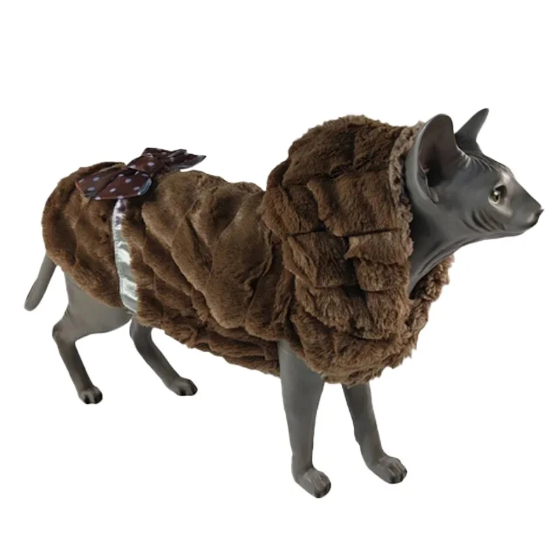 Спортивные толстовки с капюшоном для кошек и щенков одежда домашних животных на