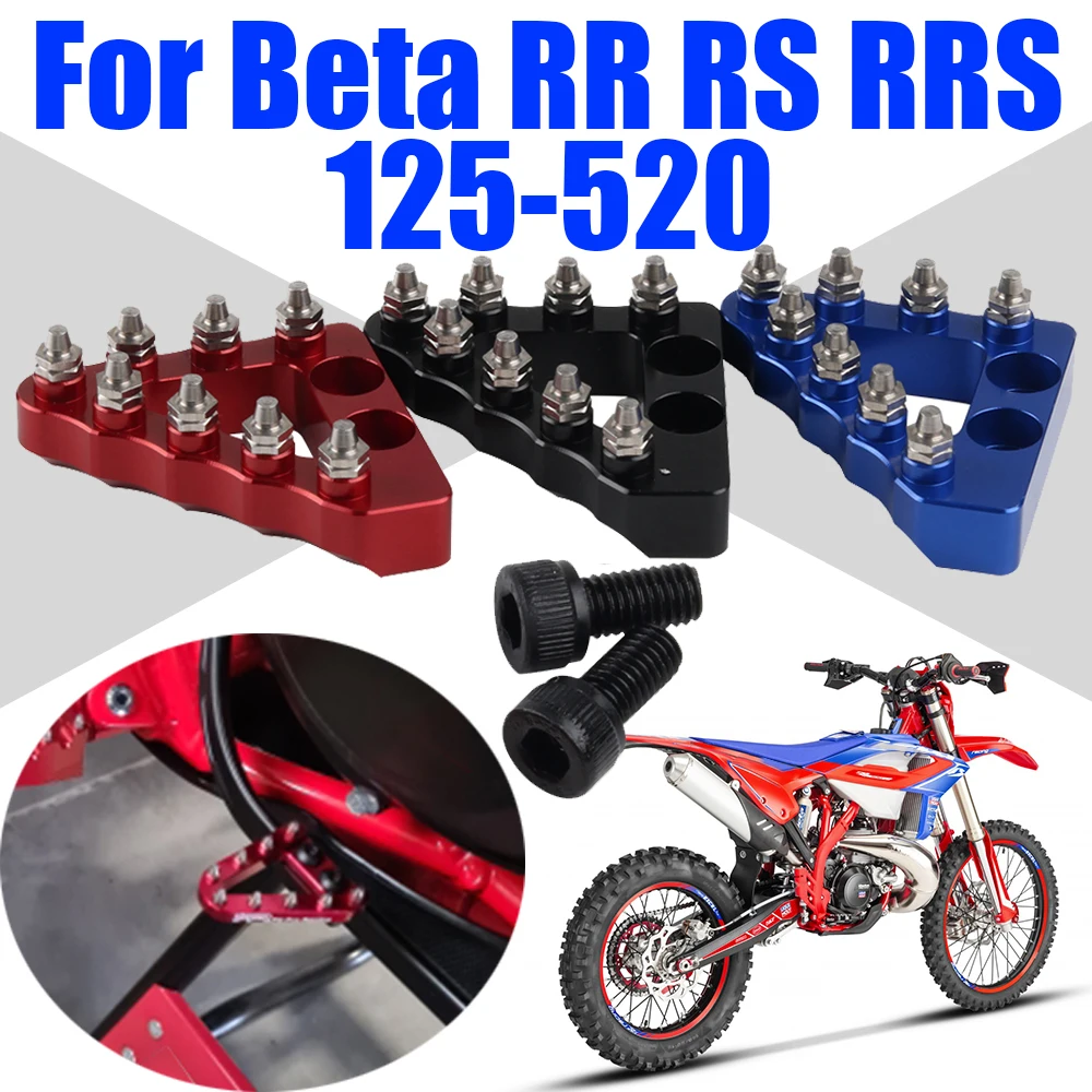 

Rear Foot Brake Pedal Step Tip Plate Parts For Beta RR RS RRS Xtrainer 125 200 250 300 350 390 400 430 450 480 498 500 520 RR300