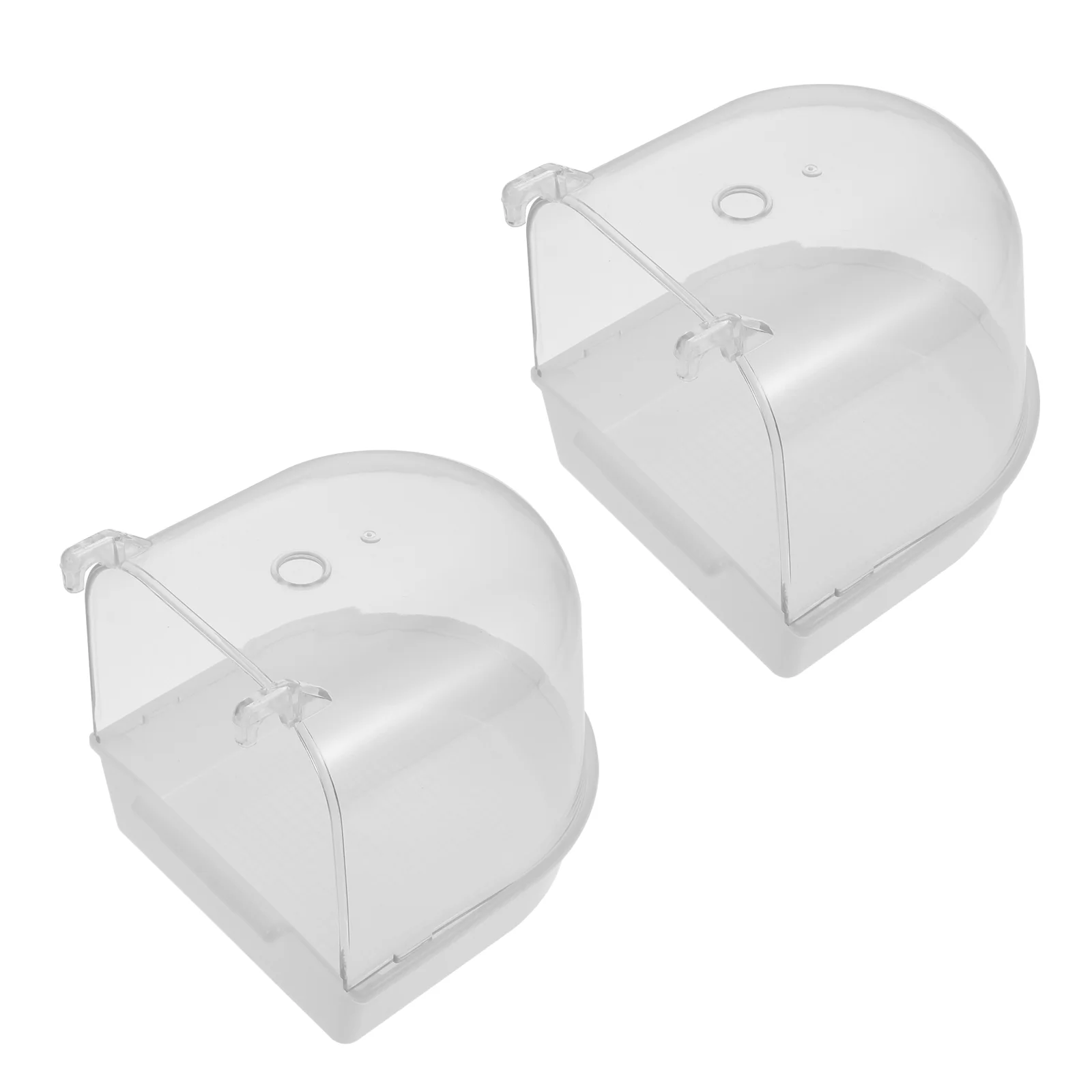 

Bird Bath Cage Bathing Parrot Shower Tubhanging Bathtub Pet Box Parakeet Basin Supplies Basins Tube Cube Accessories Cleaning