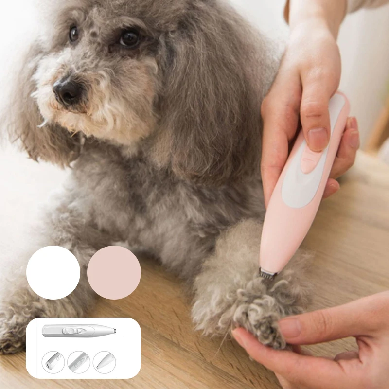 

Professional Pet Foot Hair Trimmer Dog Grooming Hairdresser Dog Shear Butt Ear Eyes Hair Cutter Machine Remover New Style Tool