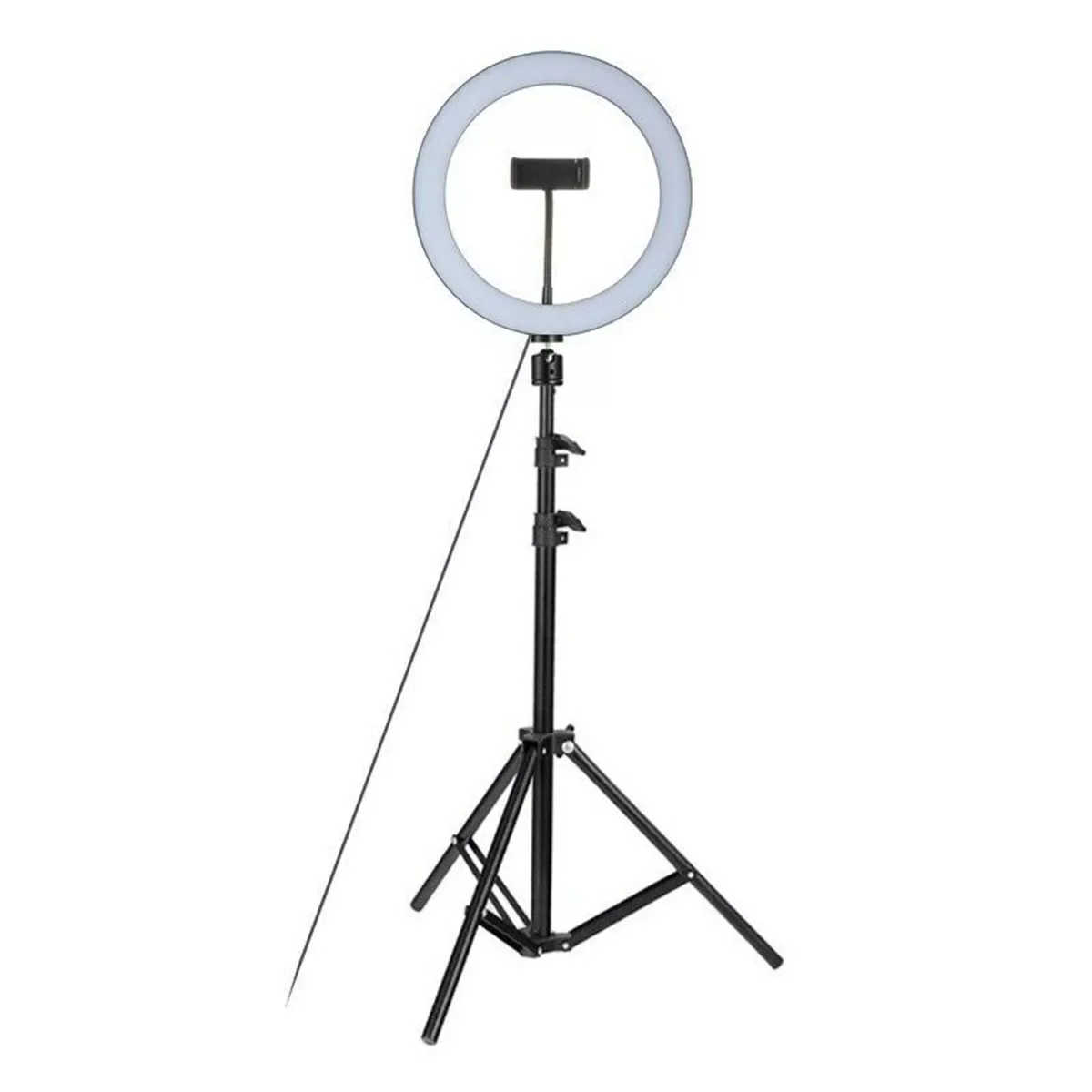 

10inch LED Selfie Ring Light Dimmable LED Ring Lamp With Phone Holder Foldable Tripod For Makeup Studio Live Photography Light