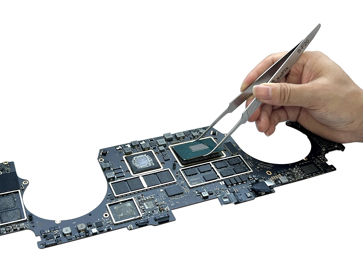 Антимагнитные плоскогубцы из нержавеющей стали SOFIX S-F20 ремонт печатной платы BGA