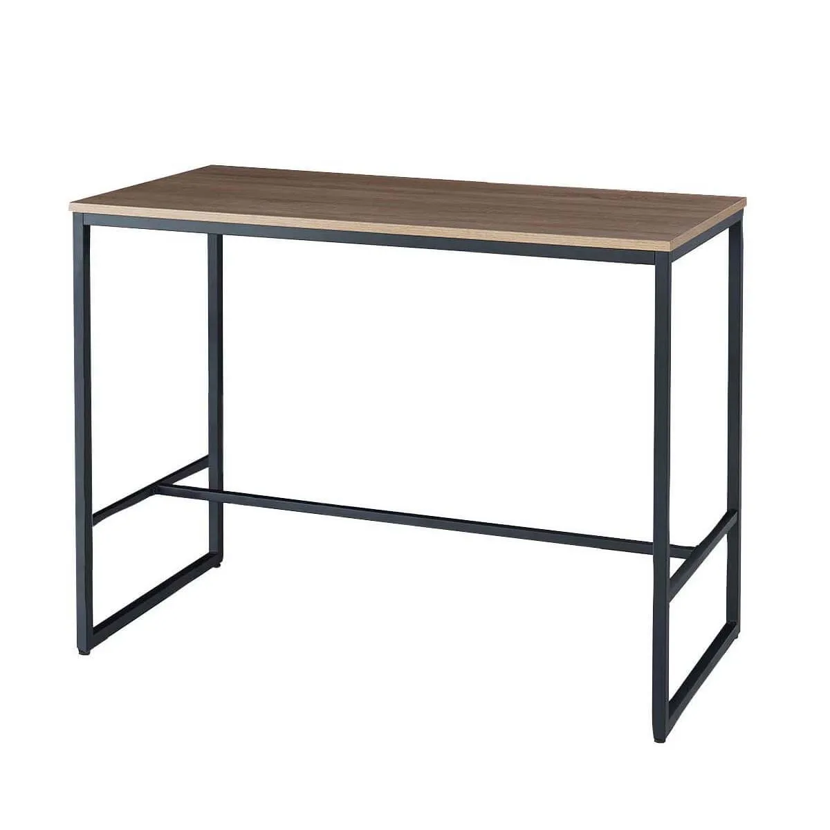 

Factory Hot Sale Furniture Dining Room Table Modern Industrial MDF Top Black Iron Dinning Room Table Set Kitchen Island Chair