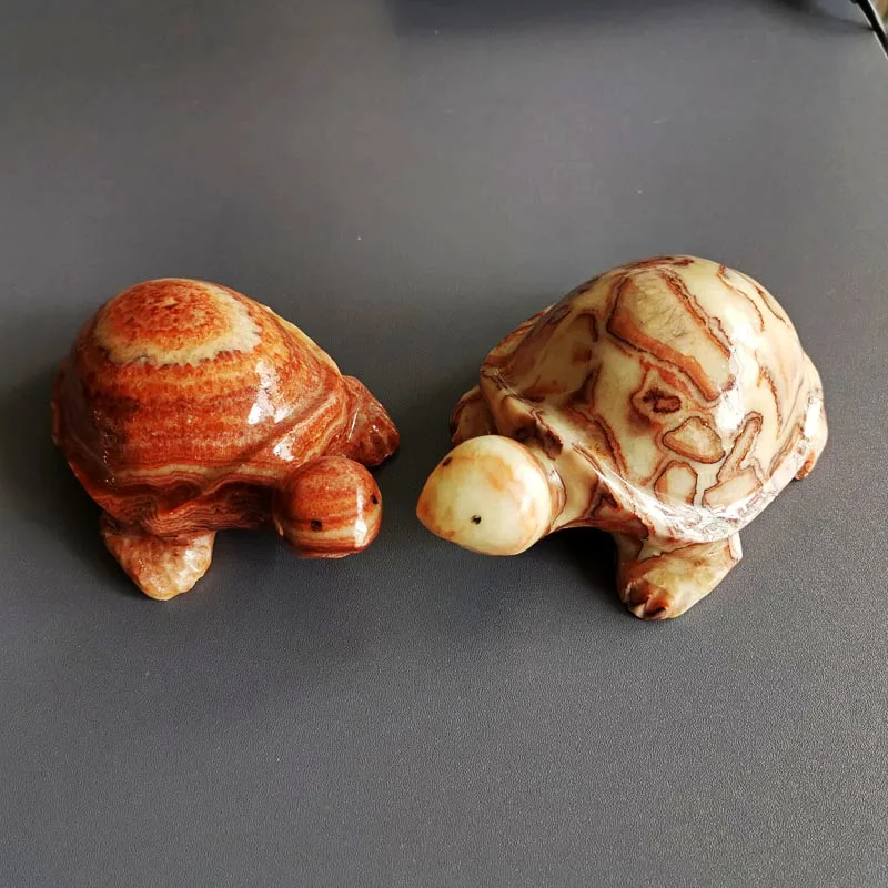 Талисман из натурального материала с резьбой черепаха покровитель мебельные