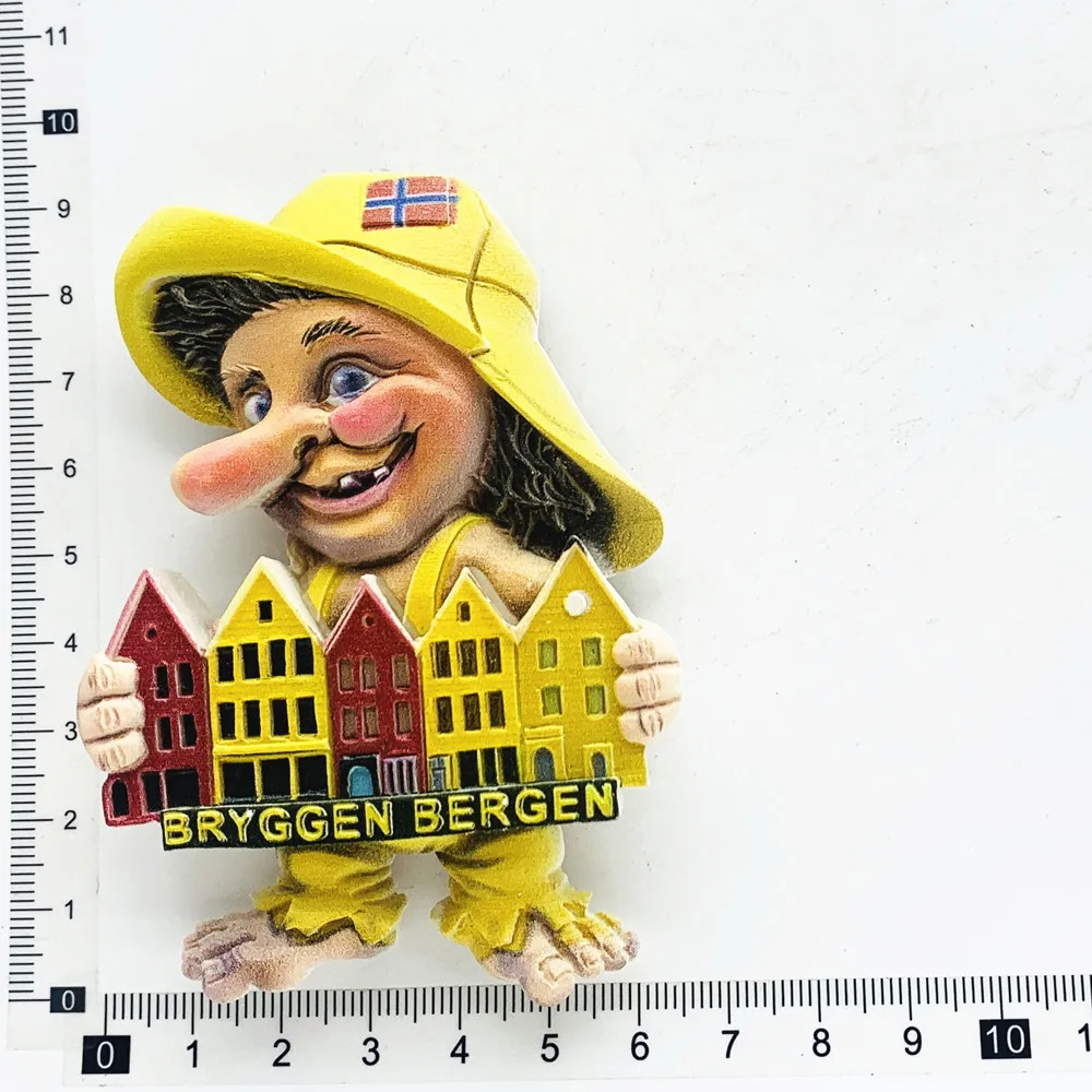 

3D магниты на холодильник из смолы Европа Норвегия