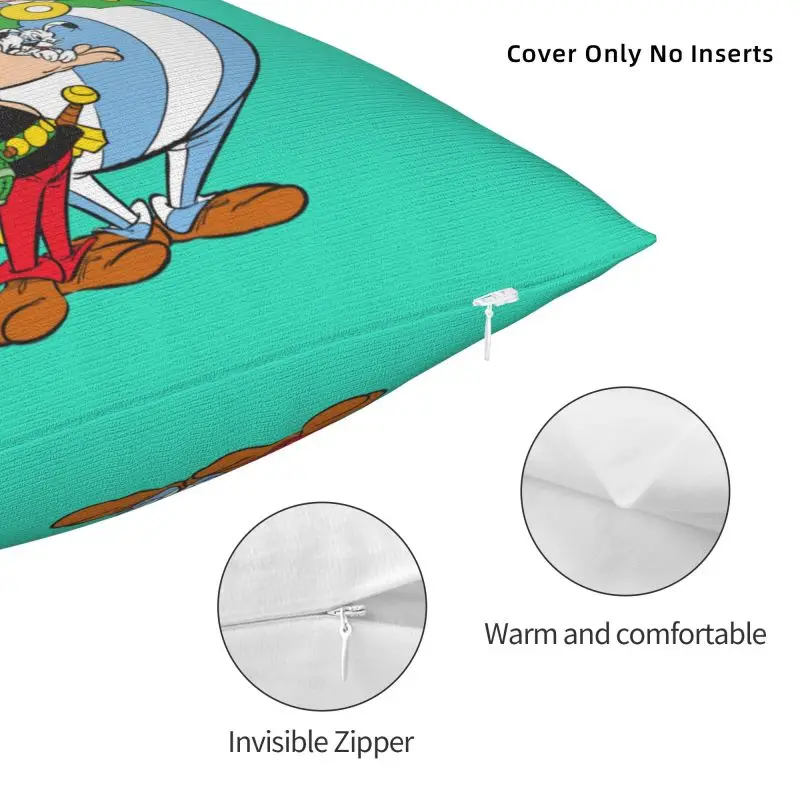 Современная наволочка для подушки Asterix и Obelix с Idefix домашний декор манга