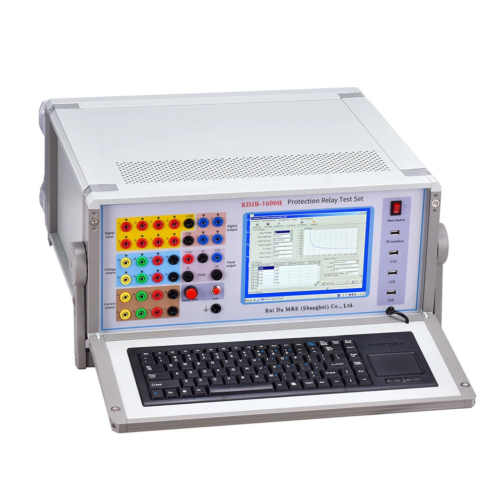 

Six Phase Relay Protection Tester Secondary Current Injection Test Set