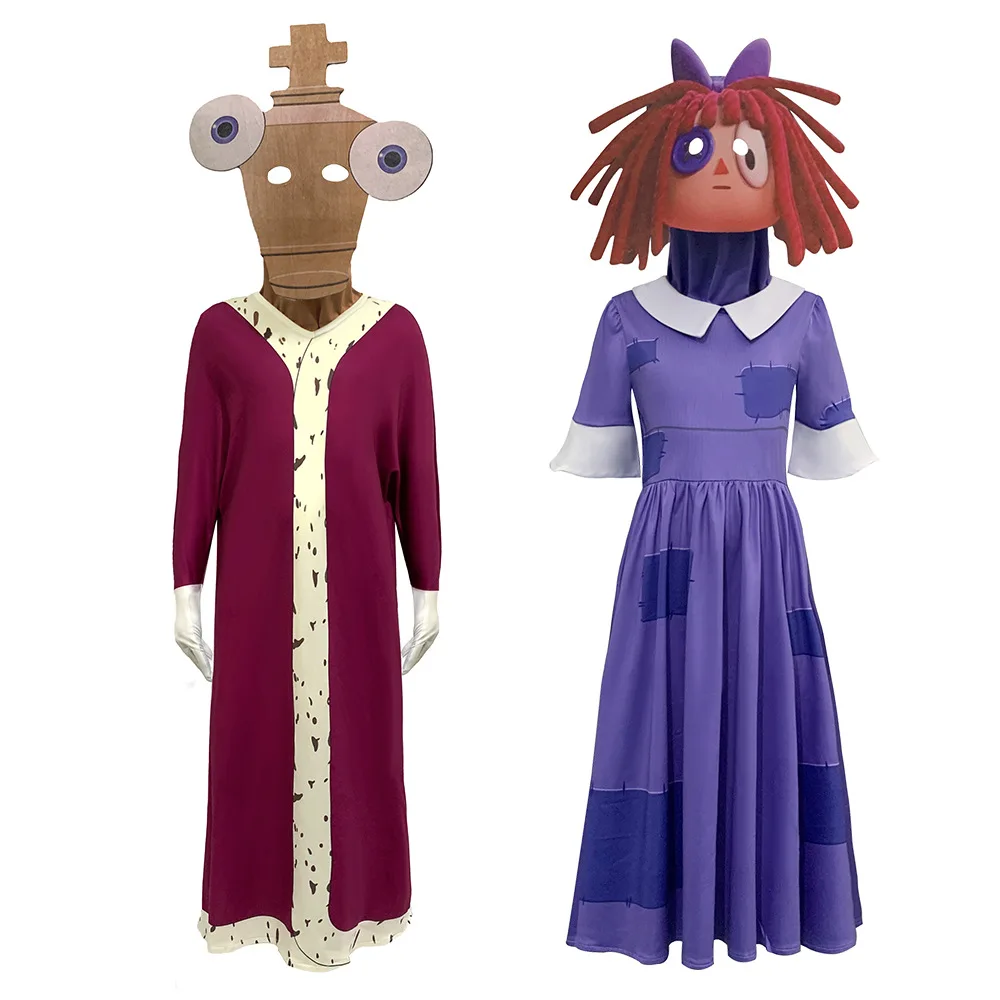 Женский Цифровой Цирковой Комбинезон Jax Caine Унисекс Карнавальный Костюм Для