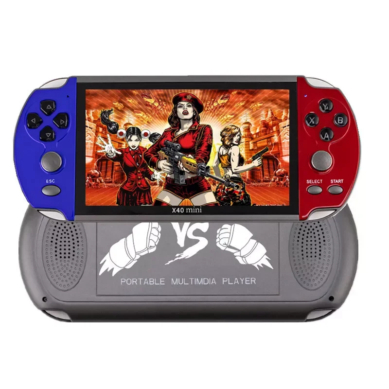 

X40mini Handheld Game player 16GB ROM Portable Retro 6.5 Inch Video Game Console Player Built-In 10000 Games Mp3 Movie