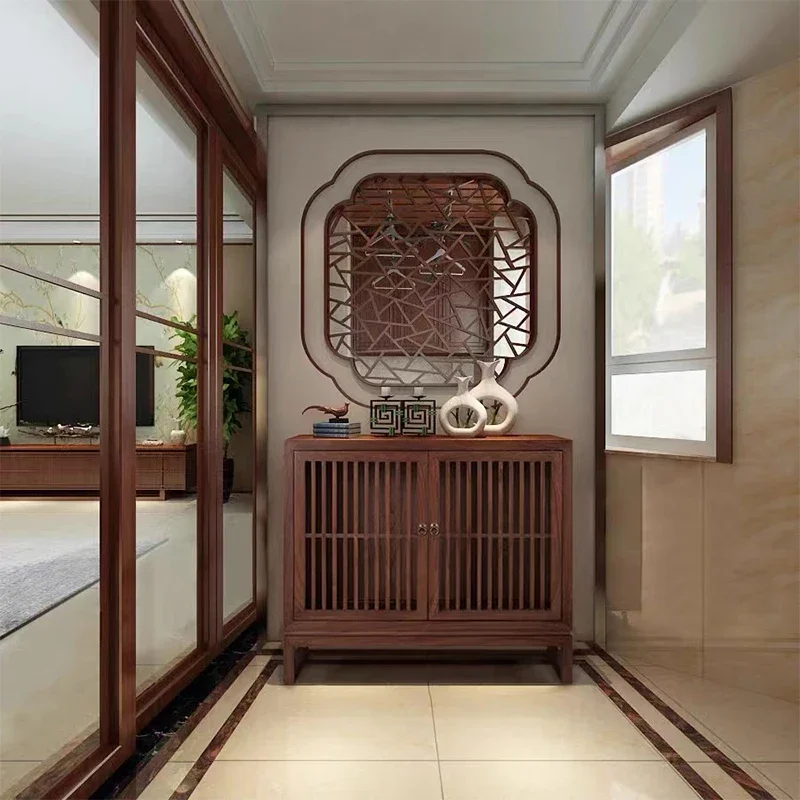 Кухонный буфет шкаф для гостиной стеклянный Боковой шкафчик хранения с