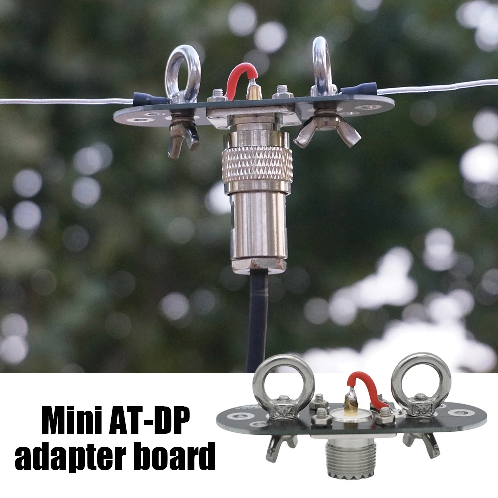 

Приемная антенна SDR Loop GP положительный V инвертированный V Dipole Mini AT-DP плата адаптера длинная Концевая подача для набора антенны для улицы