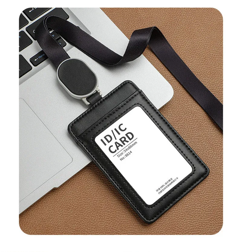 

Держатель для удостоверения личности из натуральной кожи