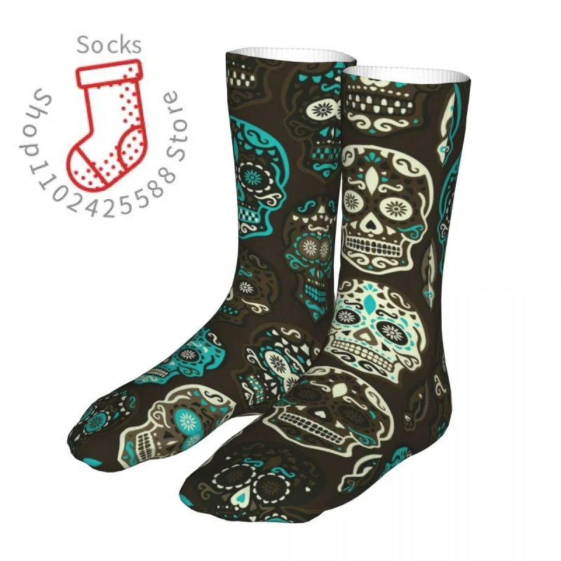 

Men Sport Hipster Death Skull Gothic Socks Cotton Funny Women Socks