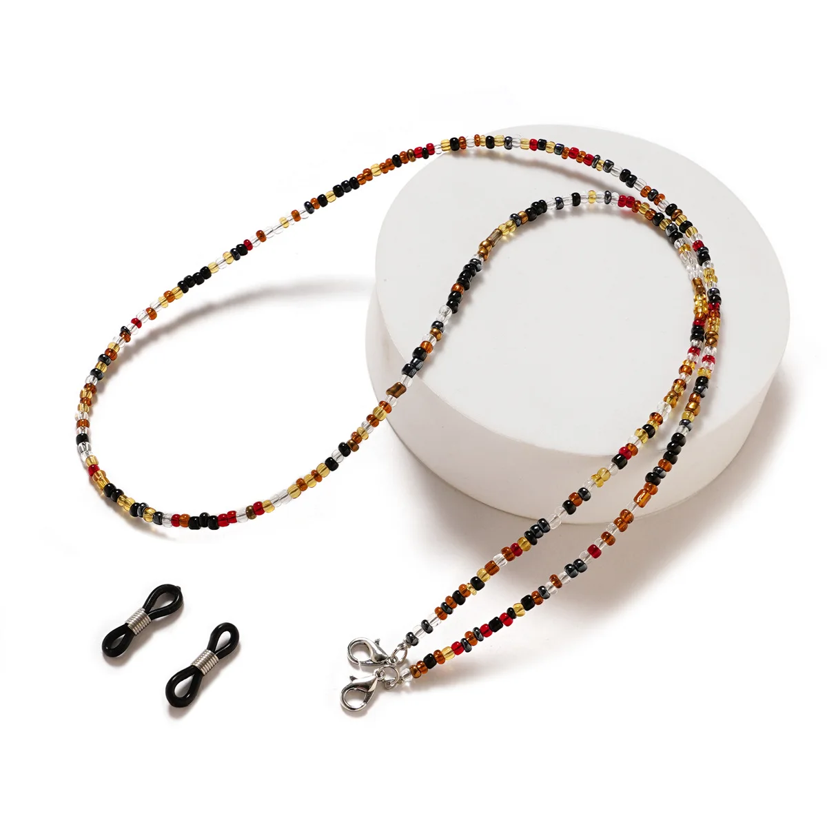 Модная цепочка для очков чтения в стиле ретро очки с бусинами солнцезащитные