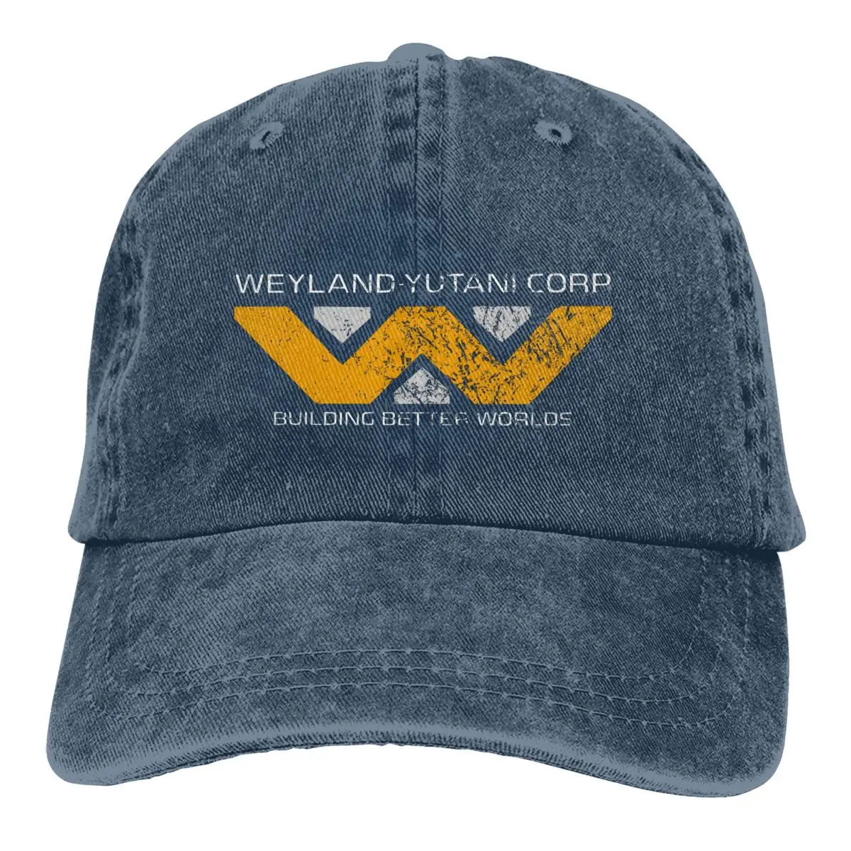 

Винтажные бейсболки Alien Weyland yu800 Corp, в стиле унисекс, потертая, потертая, Снэпбэк Кепка, тренировочные кепки, шапка