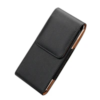 universal leather case for iphone samsung huawei xiaomi mens waist bag belt clip case for 5 5 6 3 lnch phone bag leather case