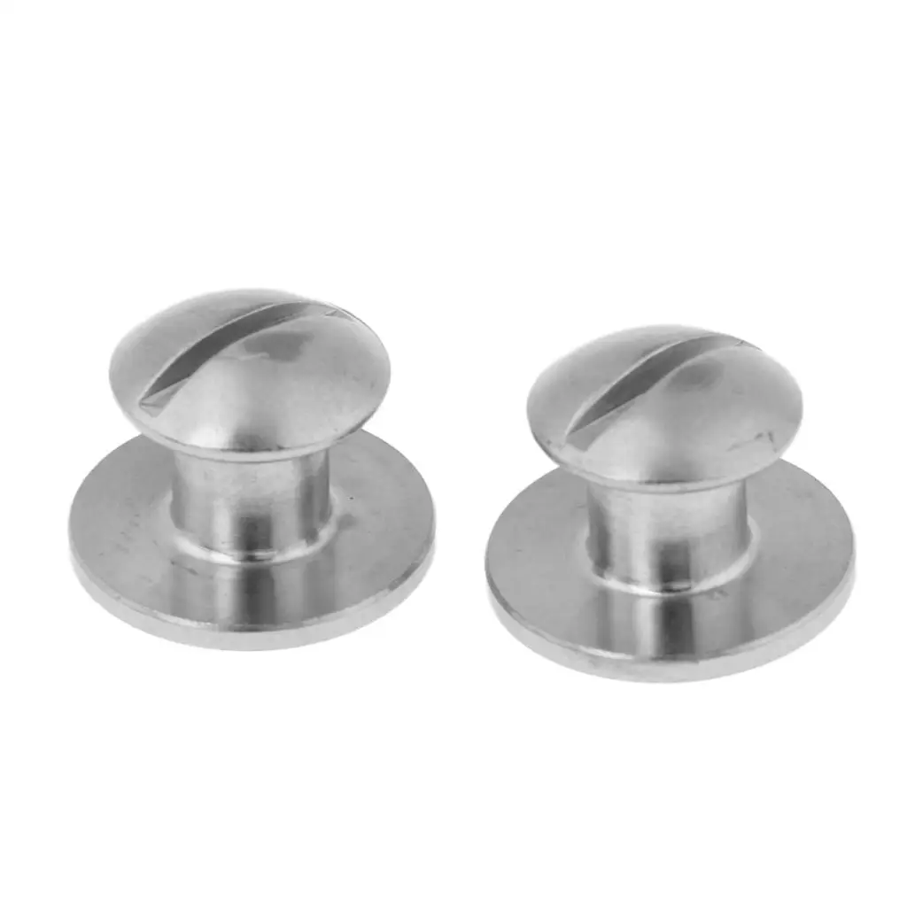 

2Pcs Scuba Diving Diver Backplate Assembly Screws Book Screws