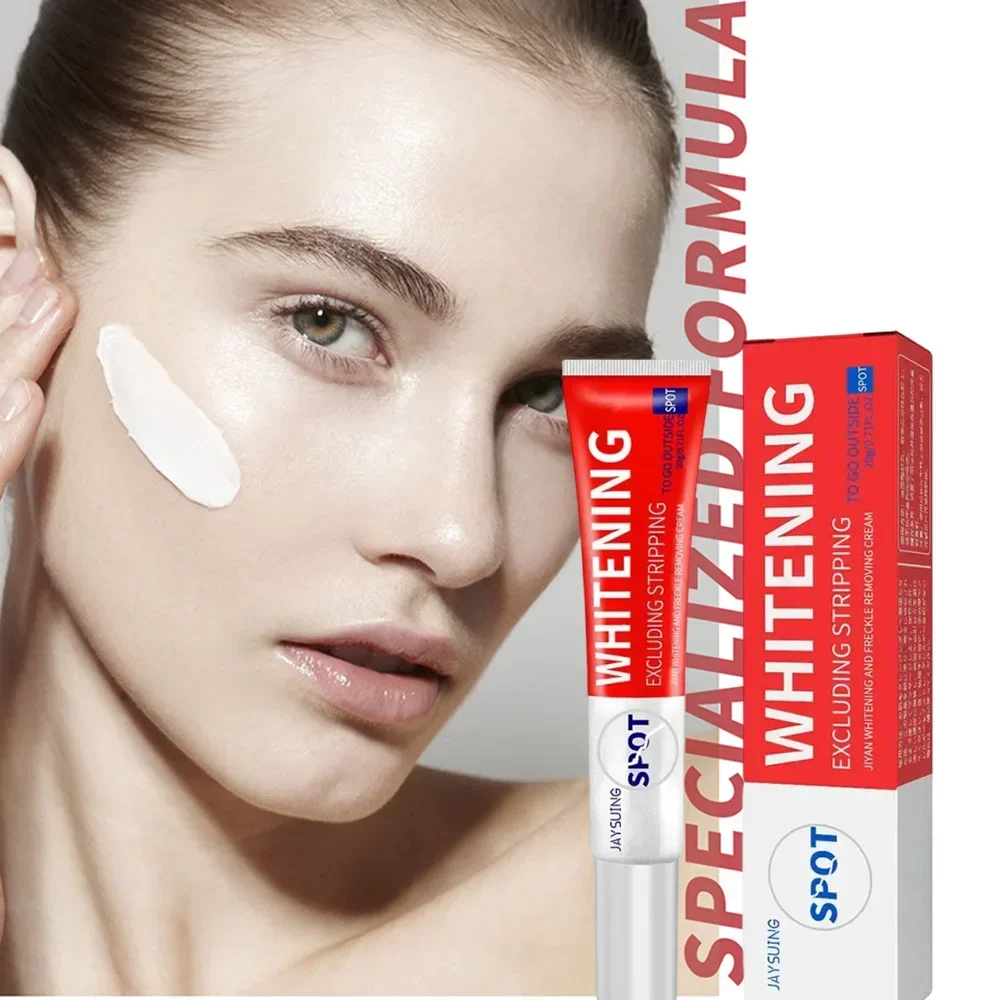 Отбеливающий крем для удаления веснушек осветляющий тон удаление темных пятен