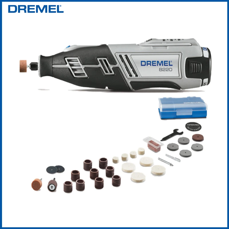 

Dremel 8220-N/30 Cordless Electric Grinder Variable Speed Rotary Tools Engraver Sander and Polisher For Cutting Engraving