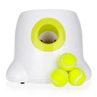 pet dog toy automatic throwing machine dog training interactive device tennis ball launcher