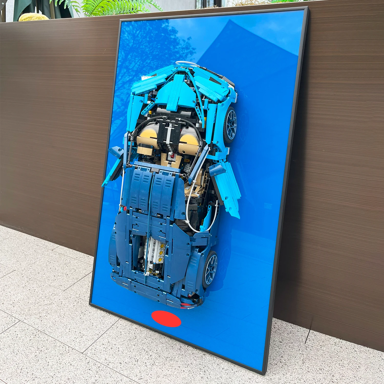 Настенная панель для гоночного автомобиля Lego Technic Bugatti Chiron 42083 коллекционные