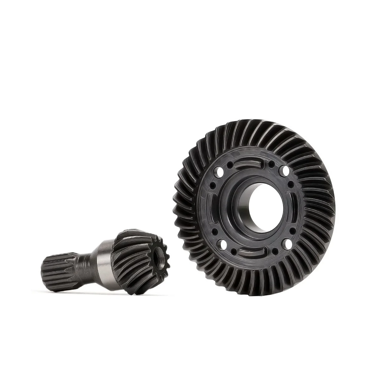 

Hardened Steel Rear Differential Ring Gear Diff Pinion Gear for TRAXXAS 1/5 X-MAXX 1/6 XRT Upgrade Parts