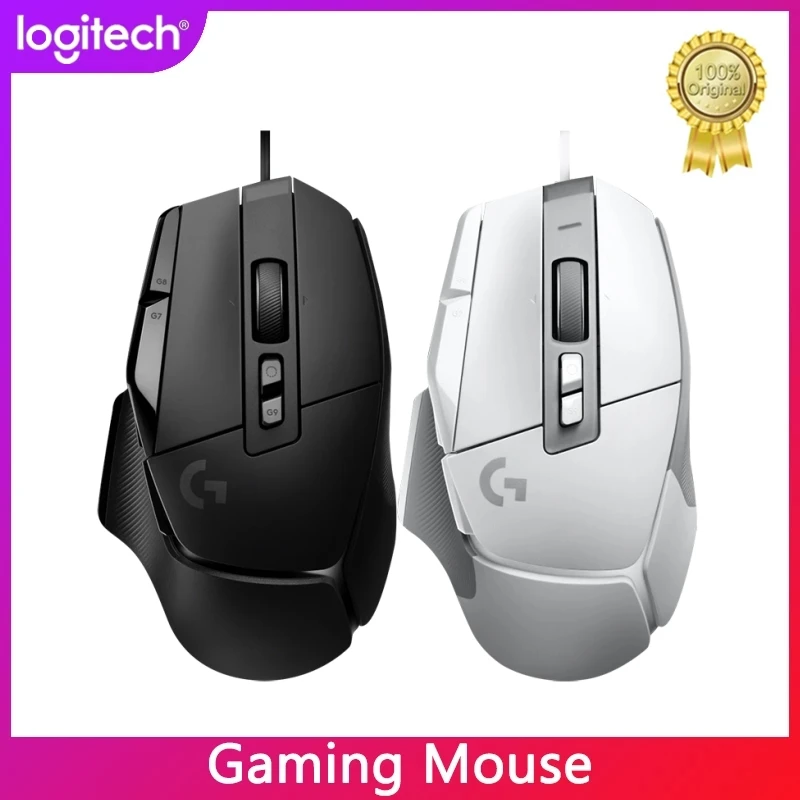 Проводная игровая мышь Logitech G502X Lightforce, гибридная оптическая-механическая Первичная переключатель, датчик Hero 25k для игр в электроспорте