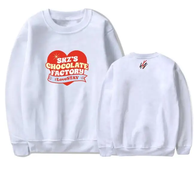 

Свитшот STRAYKIDS свободного покроя с флисовой подкладкой, 2 стиля