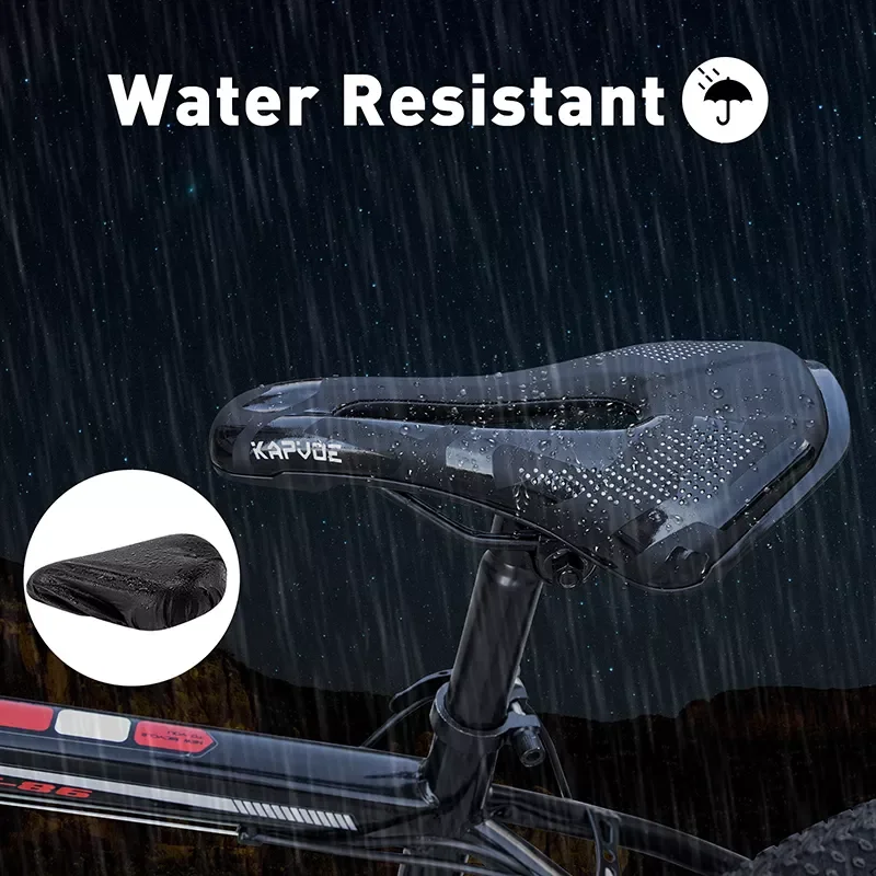 

Men Comfortable Bicycle Saddle MTB Road Bike Seat PU Leather Bicycle Seat Saddle Bicycle Mountain Woman Bicycle Accessory