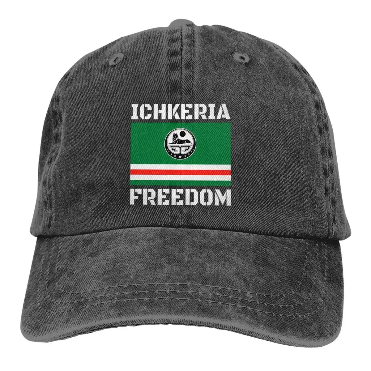 Чистые цветные шляпы для папы ICHKERIA FREEDOM FLAG Женская шляпа Солнцезащитный козырек