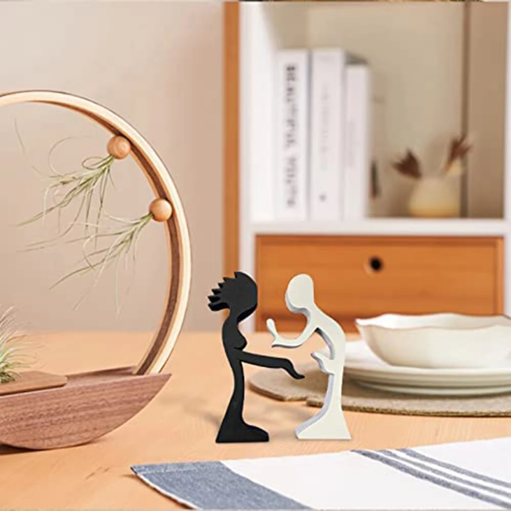 Гармония между половыми отношениями - деревянные украшения для гостиной и офиса, гармоничные декорации для творческого обустройства дома.