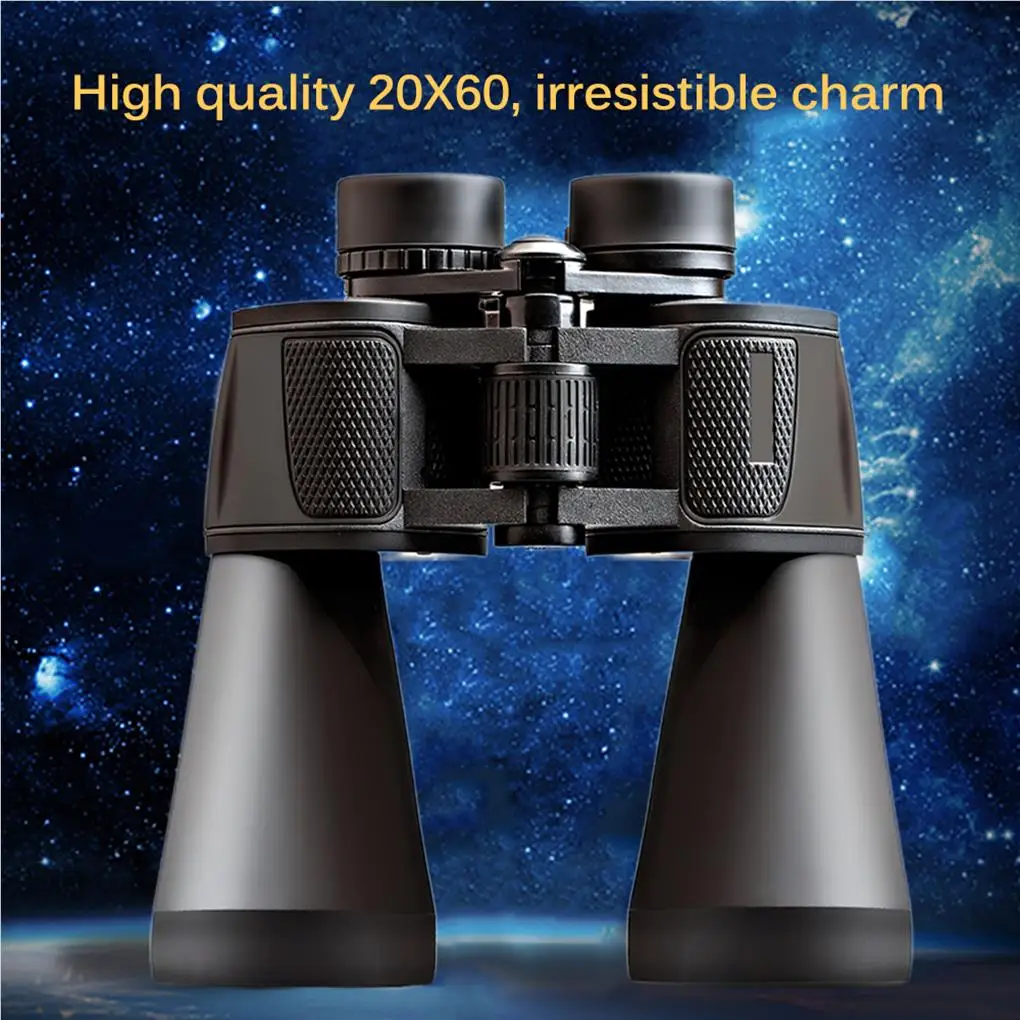 

Binoculars 20X60 Waterproof Eyepiece Prism Magnification Optical Telescope Anti-Slide Accessory Hunting Travelling