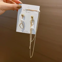 pearl temperament versatile earrings hairpin all in one earrings for women korean fashion earring birthday party jewelry gifts