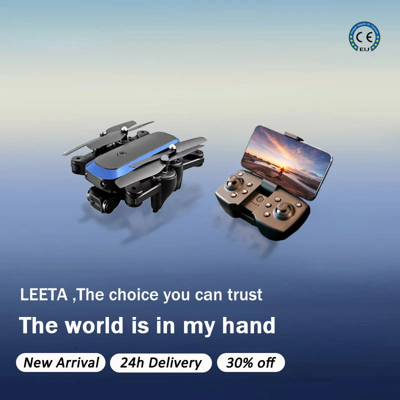 

2023 New Drone And Battery Drone With Wifi Dual 4K HD Lens Optical Flow Hover Photography Shipped In Random Product Colors