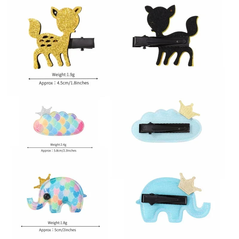 Рисунок 3 - Милые заколки для волос для девочек