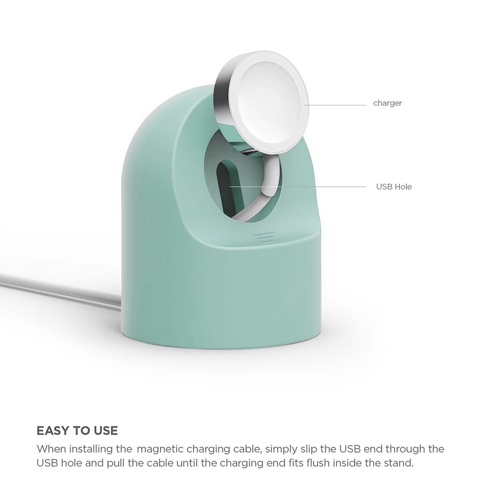 Силиконовый держатель-подставка для Apple Watch Ultra держатель зарядной док-станции 49