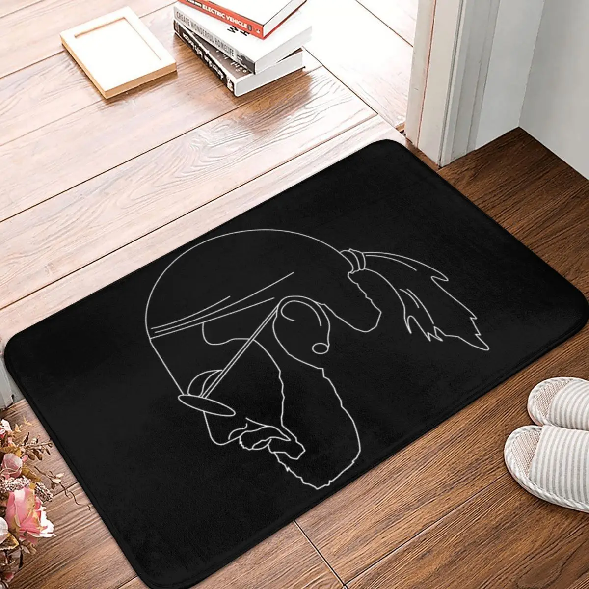 

Коврик из полиэстера SCH 60x40 см, модные коврики для ванной и улицы