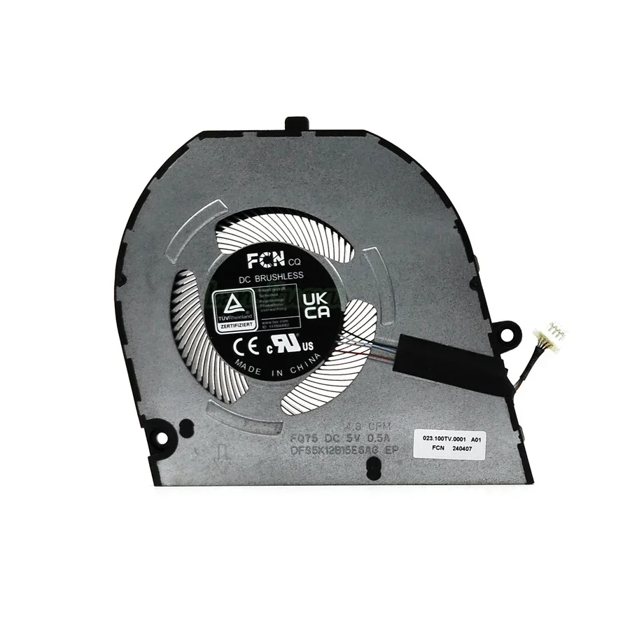 Новый оригинальный вентилятор охлаждения процессора ноутбука для DELL Inspiron 14 5430