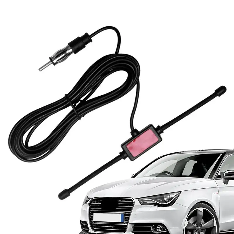 

Антенна для автомобильного радио, сменная Антенна для автомобильного Стерео FM AM, улучшение уровня сигнала, широкая совместимость с автомоб...